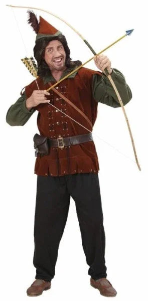 Disfraz de Arquero Robin Hood para Hombre Adultos Widmann